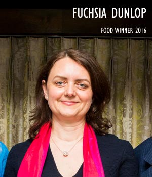 Fuchsia Dunlop, Food Winner 2016